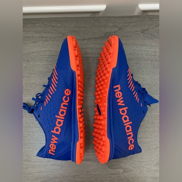 New Balance Tekela V3 Magique TF Size 4 Soccer Cleats Cobalt/Team Roya - Picture 12 of 14